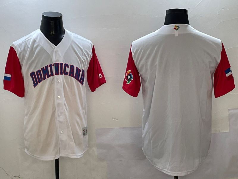Men 2025 World Cup Blank White Nike MLB Jersey style 32610->more jerseys->MLB Jersey